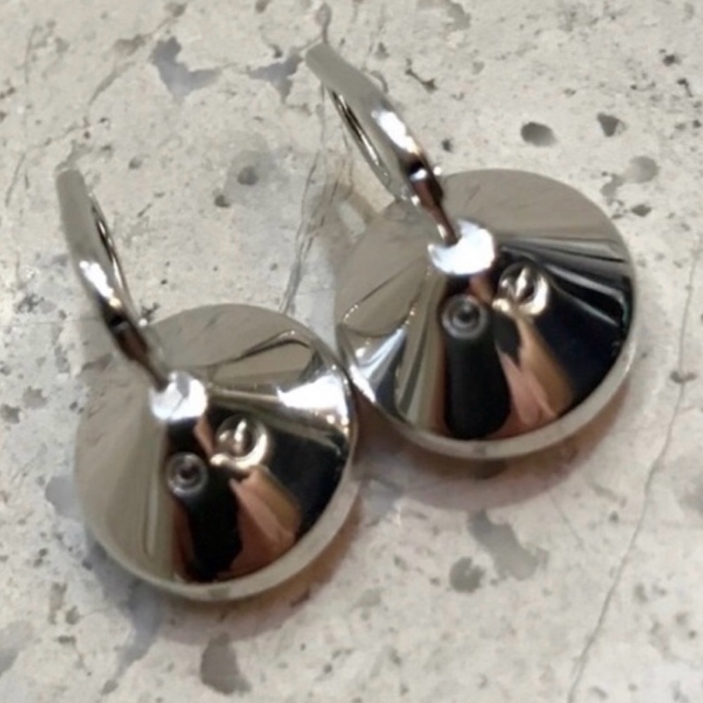 RARE FIND, LARGE, Authentic Swarovski Bella Drop Earrings, Light Pink. BNIB. - Picture 7 of 12